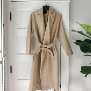 Long Camel Coat